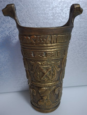 SITULA -Verzierter kath.Weihwassereimer  19.Jh. Bronze-Joanes Bervolvs  Boa 1556