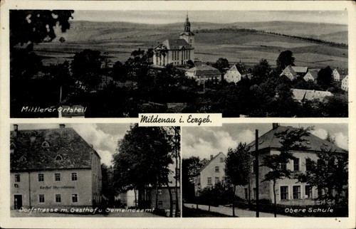 Mildenau erzgebirge - ak,