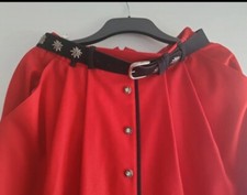 Trachtenrock Rot Gr.38