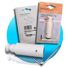 Sun collection Trägerverlängerung System 20 Zubehör Struktur weiß 326109020640