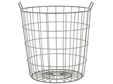 Drahtkorb Kartoffel Ernte Laub Werkzeug Garten Eisen groß Metall Aufbewahrung