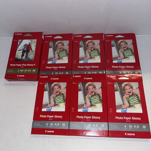 Lot canon photo paper - 7,