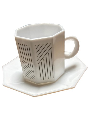 Arcopal tasse untertasse weiß - tasse,