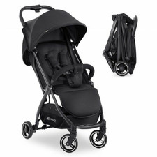 Hauck Reisebuggy Swift X Buggy Kinderwagen Kinderbuggy Einhand-Autofold Black