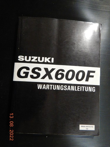 Wartungsanleitung suzuki - wartungsanleitung,