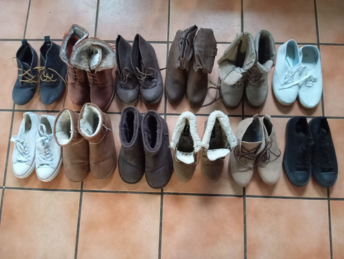 Schuhe schuhkonvolut stiefel - ,