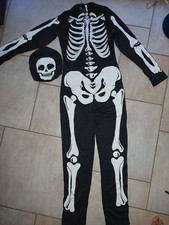 H&M Halloween Karneval Skelettanzug 158/170