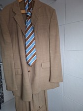 ANZUG Herren, beige/schilf