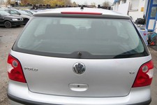 VW Polo 9N Fun Heckklappe Kofferraumklappe Klappe hinten silber LA7W metal