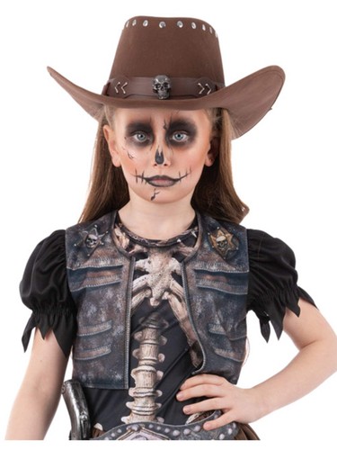 Kinder skelett cowboy hut wild - kinder,