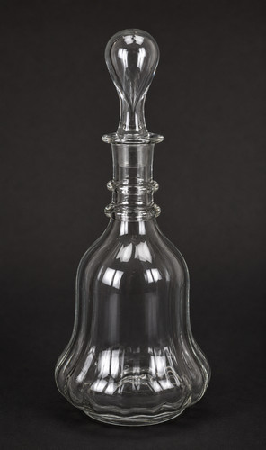 Glas karaffe 1900 mit - glas-karaffe,,