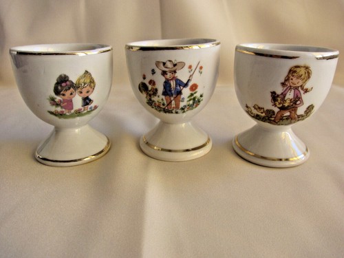 Vintage eierbecher kahla - 3,