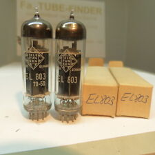 2x EL803 Telefunken U-Stamp <>
