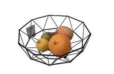 Obstkorb  Obstschale aus Edelstahl Echtwerk 29,5 x 10cm