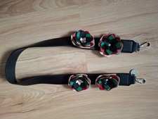 Hallhuber Trageriemen - Schultergurt - Blüten - 102 cm lang - Taschenzubehör