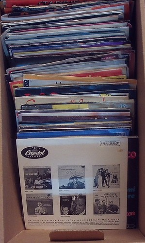 Schallplatten sammlung singel - schallplatten,