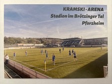 RE 67 - KRAMSKI - ARENA - Stadion im Brötzinger - Pforzheim - Stadion Postkarte