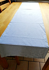 Tischläufer  Tchibo TCM blauer Streifen 40 x 180 cm