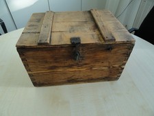 Munitionskiste Holz WW2 Deutschland mit Aufdruck gut erhalten 35,5 x 26 x 20 cm