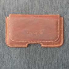 MATADOR Universal Echt Leder Handy Gürteltasche Handytasche 6.0 Zoll