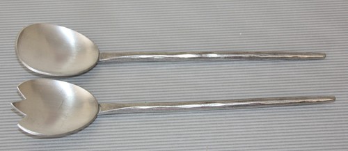 Skurdal pewter salatbesteck - pewter,
