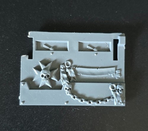 Front plate rhino black - plate,
