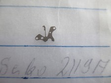 SEIKO Caliber 2119A Winkelhebelfeder Setting lever spring nos neu 