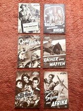 Illustrierte Filmbühne 6 Stck. Der Stern von Afrika, Quax in Afrika …