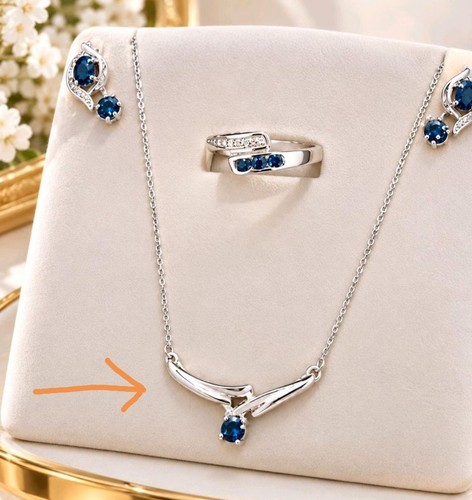 Weißgold 750 collier - 750, mit