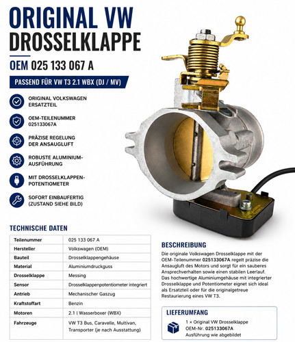 Bus wbx drosselklappe - wbx,