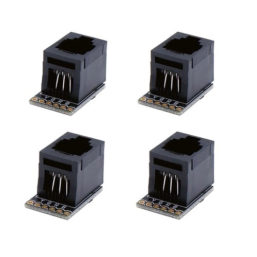 Vierer set rj11 - set, breakout-board