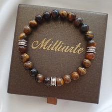 Tigerauge Herren Armband