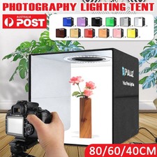 80/60/40CM Fotostudio Fotobox Set LED Lichtzelt Lichtbox Photobox Für Fotografie