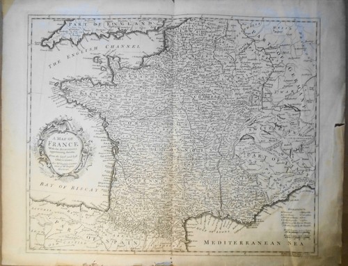 1745 ein map of - [1745],