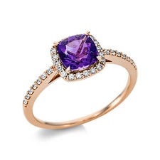 Ring Schmuckring 1 Amethyst