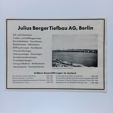1941 Julius Berger Tiefbau AG