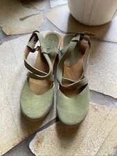 Sanita Sandalen Clogs mit Absatz Holz Echtleder  NEU Gr.39