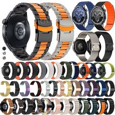 22mm Edelstahl Nylon Leder