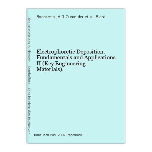 Electrophoretic deposition - electrophoretic,
