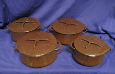 Vintage DANSK Jens Quistgaard Kobenstyle Topf Set 4 Stück Danish Design