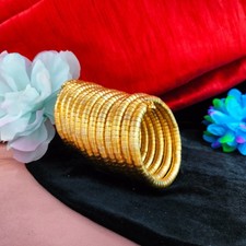 Indisch Vergoldet Kundan Stein