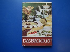 antikes DDR  Backbuch  HC/SU