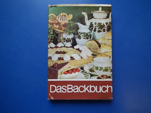 Antikes ddr backbuch - backbuch, hc/su