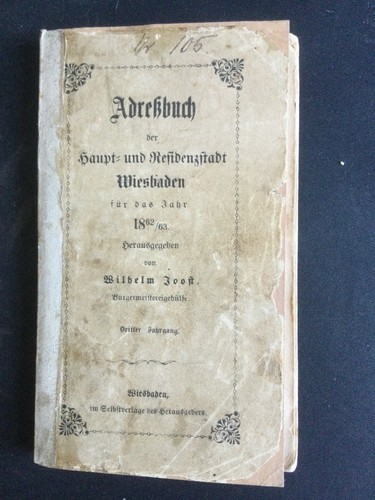 Original wilhelm joost - original,