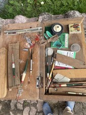 🎣 Alte Anglerkiste mit