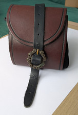 Gürtel Tasche Leder