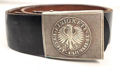 Bundeswehr lederkoppel mit - bundeswehr,