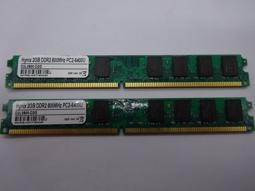 Hynix 4gb ddr2 - (2x2gb),