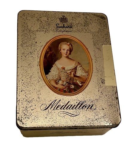 Pralinen blechdose suchard - pralinen-blechdose, „suchard