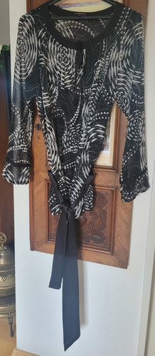 Elegante bluse tunika - tunika, mit